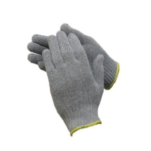 Guante Tejido De Algodón Gris