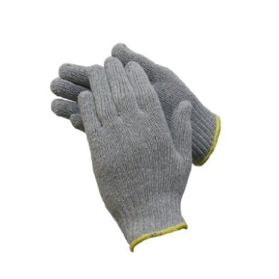 Guante Tejido De Algodón Gris