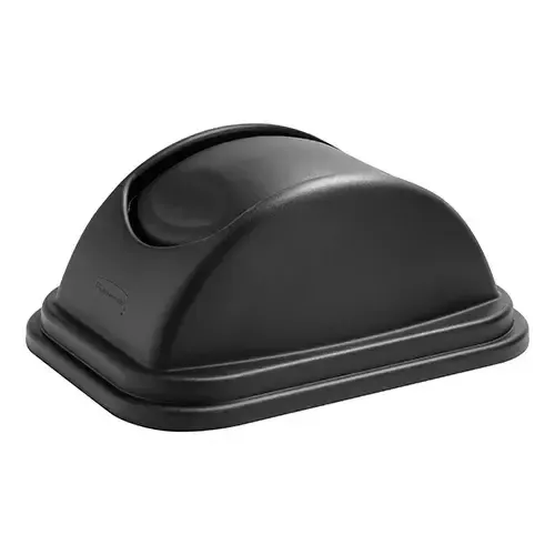 Tapa Papelera 38 Litros Grande Negra